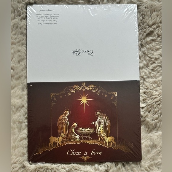 🆕 24 pc Christ is Born Christmas Cards - Picture 2 of 7